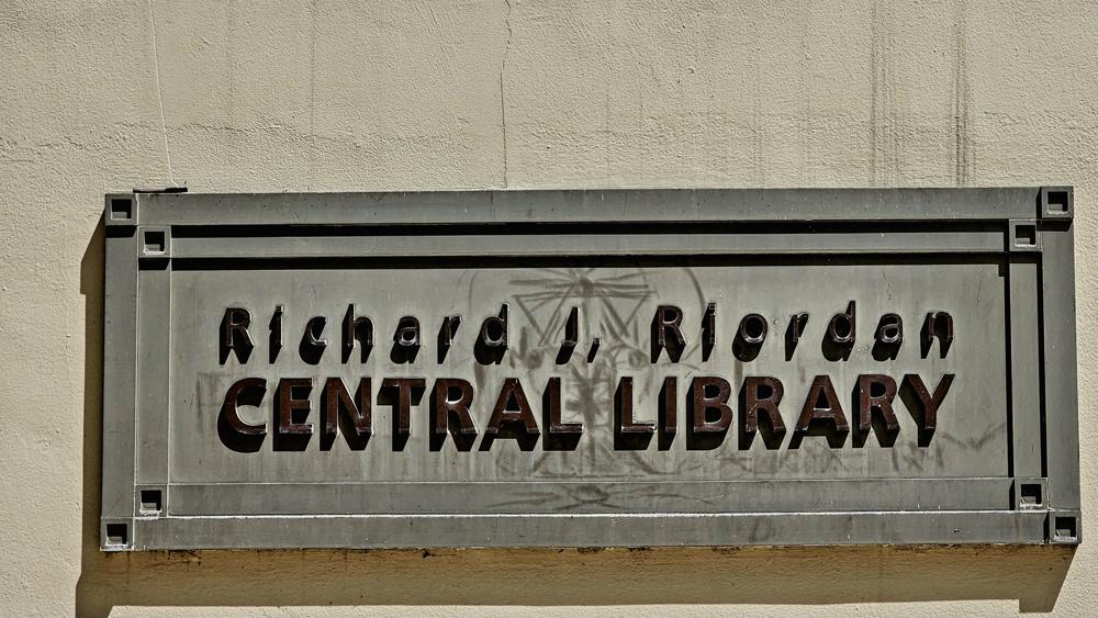 LA Central Library.