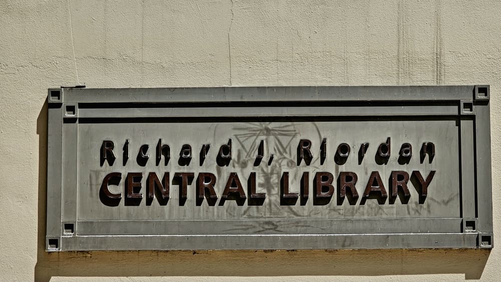 LA Central Library.