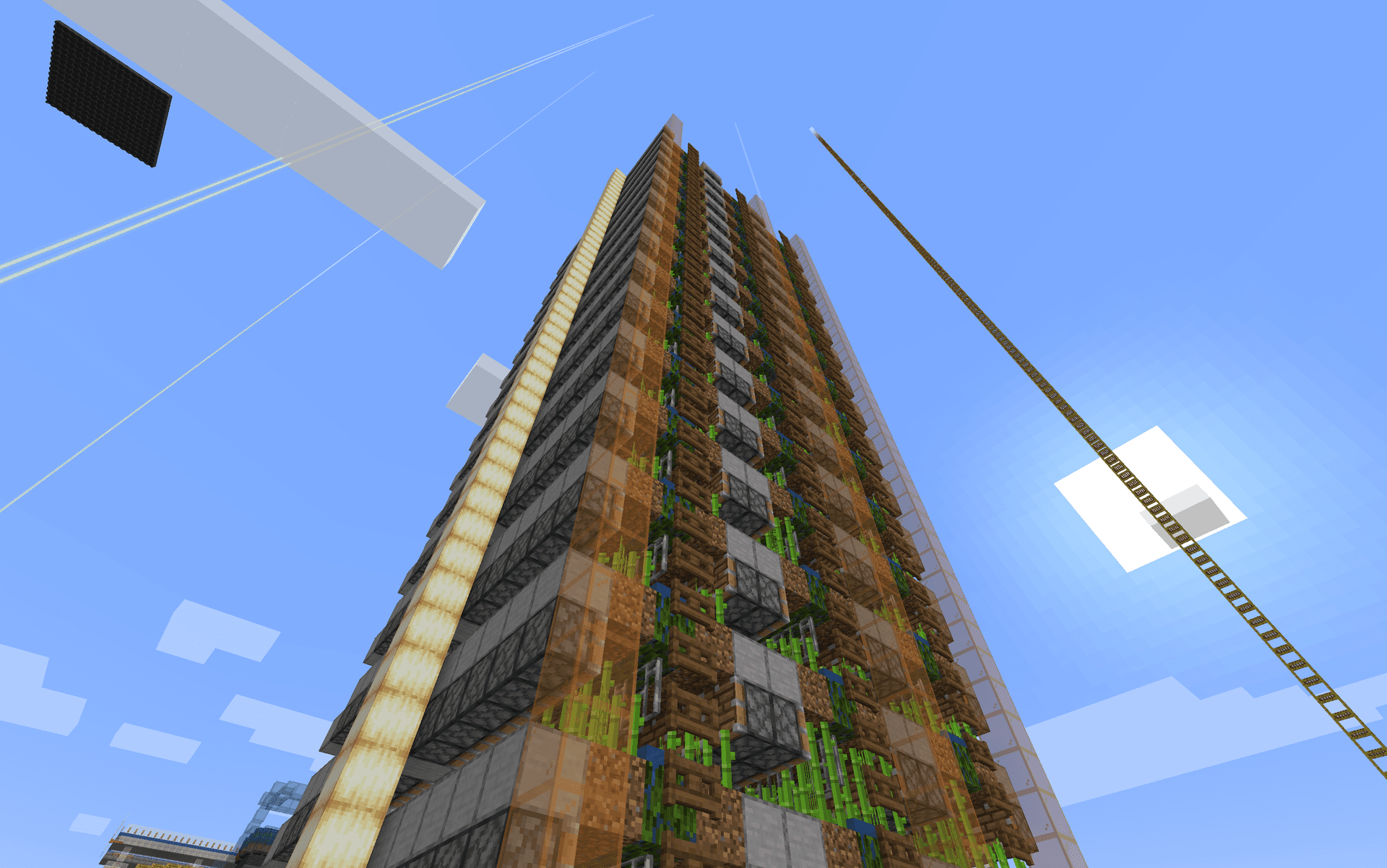 The sugarcane skyscraper.