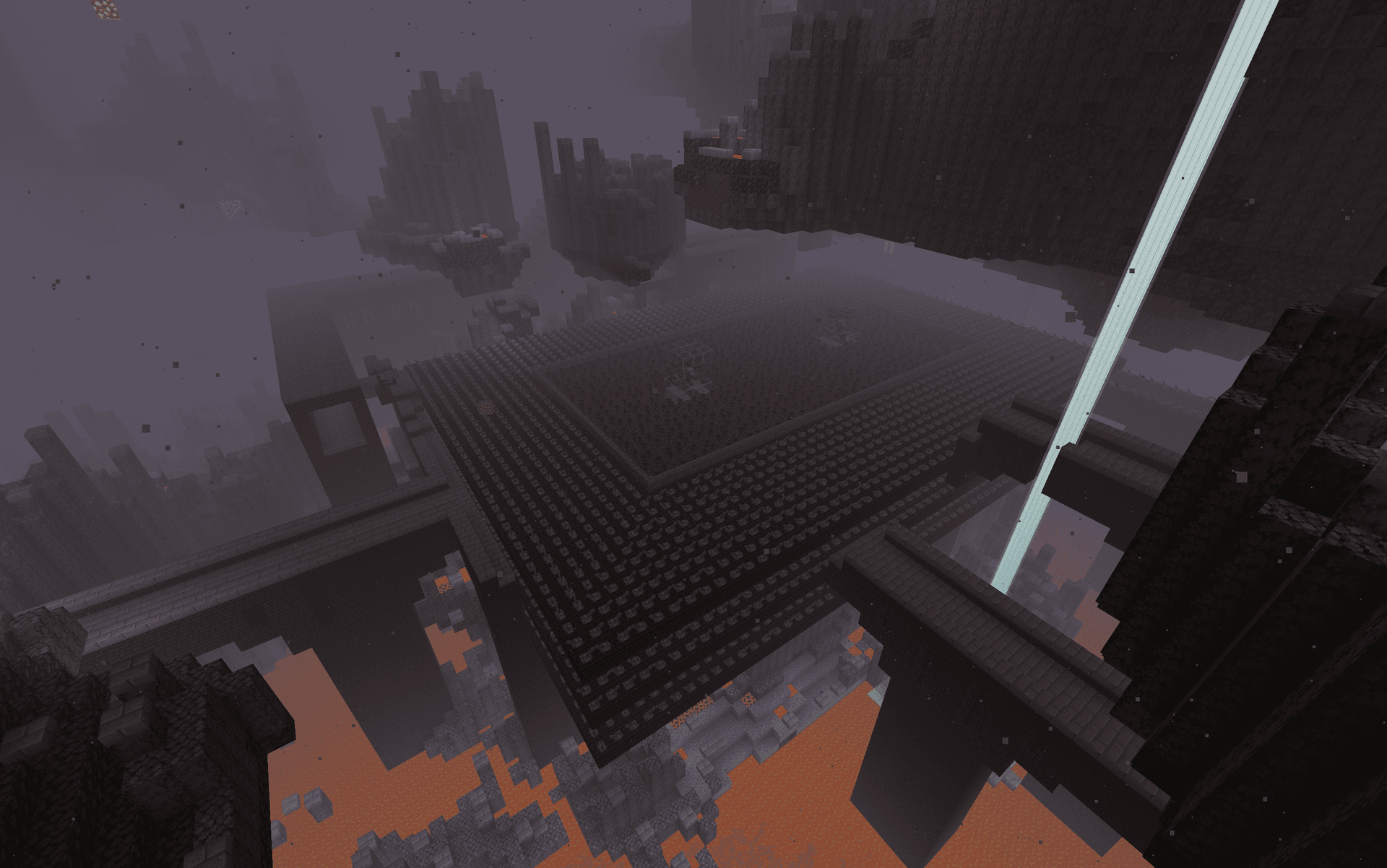 The wither skeleton farm.